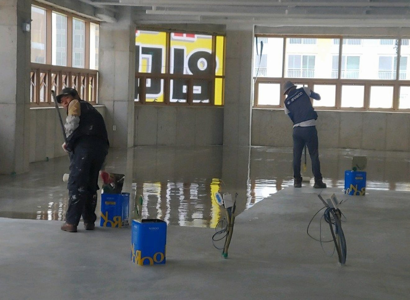 청양 바닥 에폭시 - 에폭시 라인 마킹